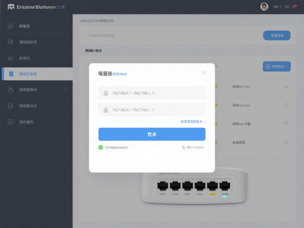 通过路由器设置实现全网VPN连接全覆盖方法 登录路由器管理员界面
打开浏览器并输入路由器的网